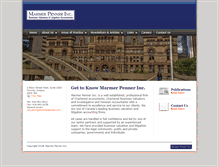 Tablet Screenshot of marmerpenner.com